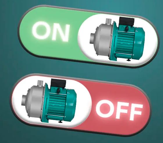 خاموش شدن پمپ آب - خدمات ساختمانی خانه اصفهان